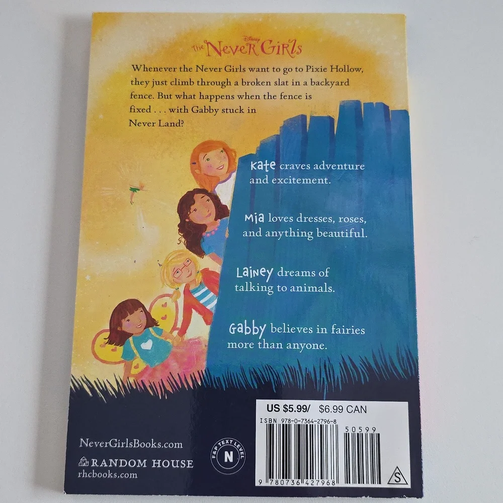 The Neverland Girls Chapter Book Set Readers Ages 6 To 10 - Disney